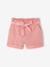 Short fille style paperbag écru+rose+tomette 6 - vertbaudet enfant 