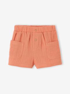 -Short bébé gaze coton