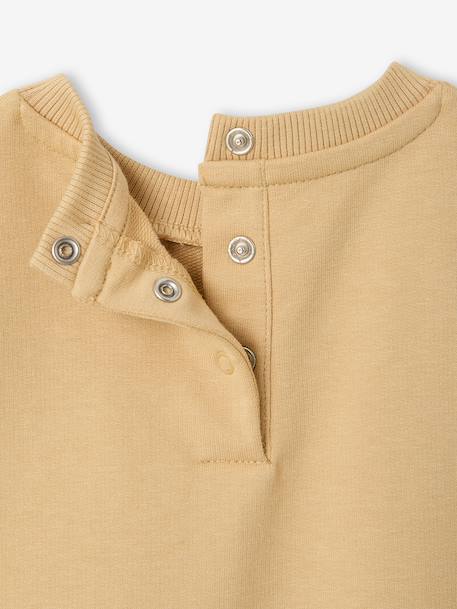 Sweat bébé garçon manches longues cappuccino 4 - vertbaudet enfant 