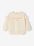 Sweat bébé fille personnalisable noix de pécan+vanille 10 - vertbaudet enfant 
