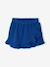 Jupe short fille gaze coton bleu électrique+rouge 2 - vertbaudet enfant 
