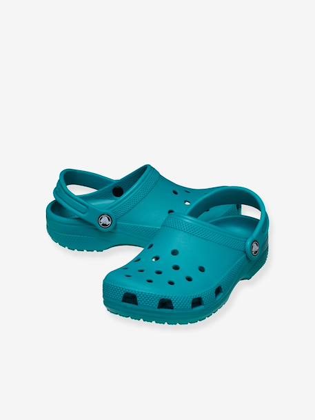 Sandales ClogK CROCS blush+rose pâle+vert 12 - vertbaudet enfant 