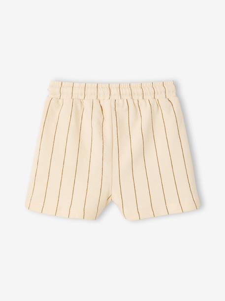 Short bébé garçon coton bio écru 3 - vertbaudet enfant 