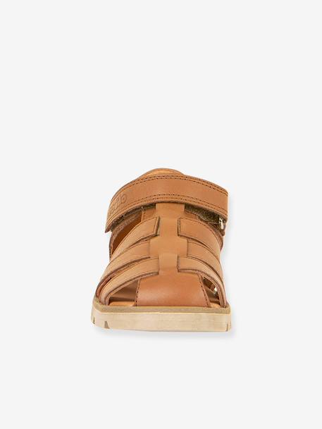 Sandales KEKO enfant Froddo beige+bleu jean+caramel 15 - vertbaudet enfant 
