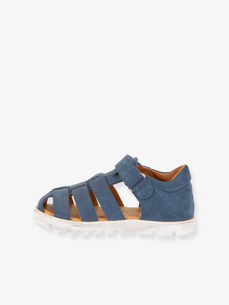 Sandales KEKO enfant Froddo beige+bleu jean+caramel 8 - vertbaudet enfant 