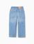 Pantalon en jean baggy Bleu+Bleu clair 6 - vertbaudet enfant 