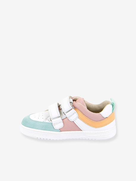 Chaussures barefoot ZERU LOOP enfant Froddo bleu+rose poudré 8 - vertbaudet enfant 