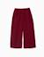 Pantalon à jambe large avec plis à l'avant Bleu+Rouge foncé 6 - vertbaudet enfant 