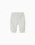 Lot de 2 pantalons en coton unis/rayés Vert clair 2 - vertbaudet enfant 