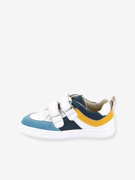 Chaussures barefoot ZERU LOOP enfant Froddo bleu+rose poudré 3 - vertbaudet enfant 