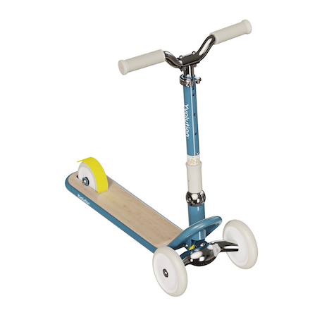 Trottinette Glider, pour les enfants de 3 à 8 ans. Bleu+Noir+Rouge 1 - vertbaudet enfant 