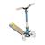 Trottinette Glider, pour les enfants de 3 à 8 ans. Bleu+Noir+Rouge 1 - vertbaudet enfant 