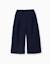 Pantalon à jambe large avec plis à l'avant Bleu+Rouge foncé 1 - vertbaudet enfant 