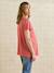 T-shirt grossesse col V vieux rose 4 - vertbaudet enfant 