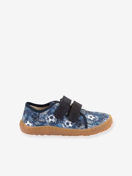 Chaussures en toile barefoot garçon Froddo bleu 2 - vertbaudet enfant 