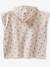 Poncho bébé coton recyclé personnalisable MON CŒUR rose imprimé 4 - vertbaudet enfant 