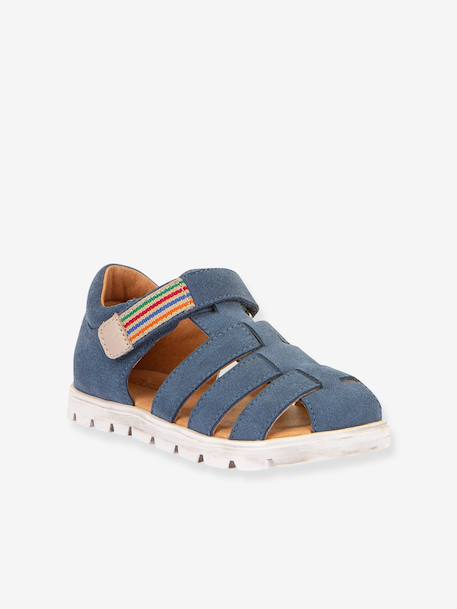 Sandales KEKO enfant Froddo beige+bleu jean+caramel 6 - vertbaudet enfant 