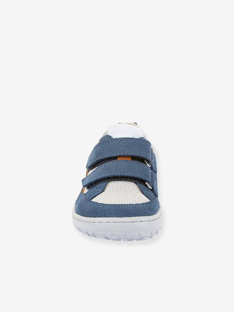 Chaussures barefoot BAZE enfant Froddo bleu jean+caramel 5 - vertbaudet enfant 