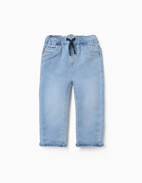 Bébé-Pantalon de jogging en jean avec cordon