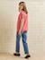 T-shirt grossesse col V vieux rose 3 - vertbaudet enfant 