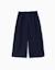 Pantalon à jambe large avec plis à l'avant Bleu+Rouge foncé 2 - vertbaudet enfant 