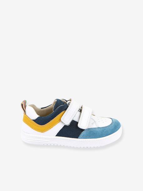 Chaussures barefoot ZERU LOOP enfant Froddo bleu+rose poudré 2 - vertbaudet enfant 