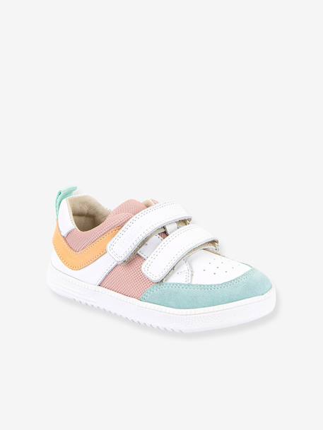 Chaussures barefoot ZERU LOOP enfant Froddo bleu+rose poudré 6 - vertbaudet enfant 