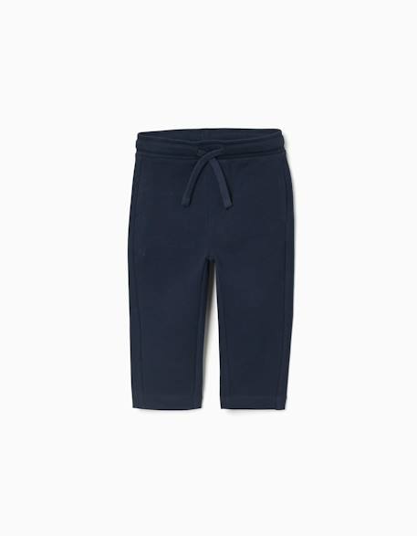 Bébé-Pantalon slim en piqué de coton avec cordon
