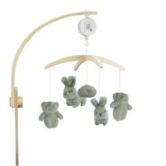 Puériculture-Mobile de lit-Mobile musical en bois pour bébé