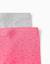 Lot de 2 leggings en coton unis/à fleurs Rose 4 - vertbaudet enfant 