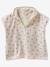 Poncho bébé coton recyclé personnalisable MON CŒUR rose imprimé 5 - vertbaudet enfant 