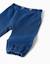 Pantalon en jean avec boutons décoratifs Bleu clair 3 - vertbaudet enfant 