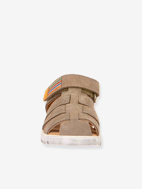 Sandales KEKO enfant Froddo beige+bleu jean+caramel 5 - vertbaudet enfant 
