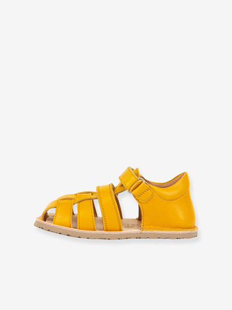 Sandales barefoot FLEXY F enfant Froddo bleu ciel+corail+jaune+rose poudré 13 - vertbaudet enfant 