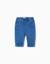 Pantalon en jean à taille élastique Bleu 1 - vertbaudet enfant 