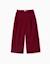 Pantalon à jambe large avec plis à l'avant Bleu+Rouge foncé 5 - vertbaudet enfant 