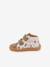 Chaussures premiers pas barefoot imprimés bébé Froddo beige+rose clair 3 - vertbaudet enfant 