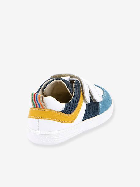 Chaussures barefoot ZERU LOOP enfant Froddo bleu+rose poudré 4 - vertbaudet enfant 