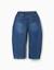 Pantalon en jean baggy Bleu 2 - vertbaudet enfant 