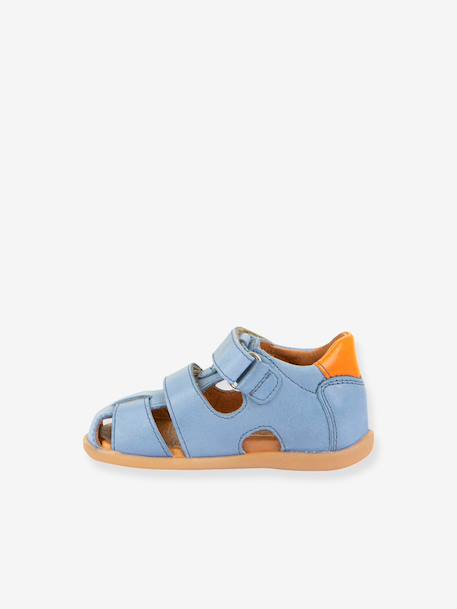 Sandales DANAE bébé Froddo bleu ciel+rose poudré 3 - vertbaudet enfant 