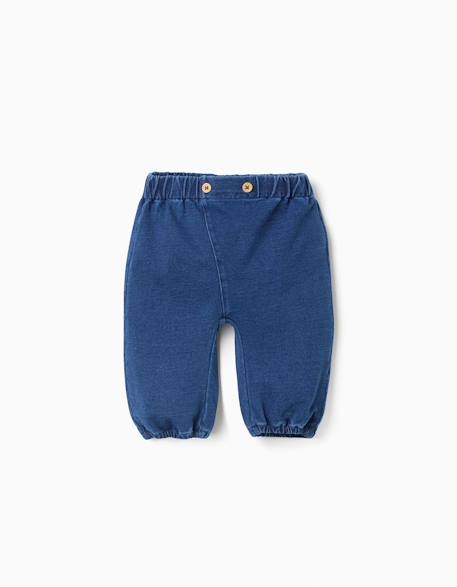 Bébé-Pantalon en jean avec boutons décoratifs