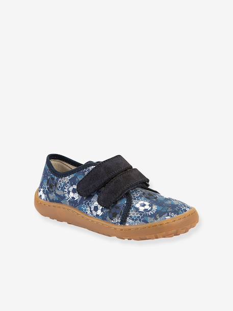 Chaussures en toile barefoot garçon Froddo bleu 1 - vertbaudet enfant 