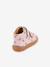 Chaussures premiers pas barefoot imprimés bébé Froddo beige+rose clair 9 - vertbaudet enfant 
