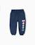 Pantalon de jogging en coton peigné super friends Bleu foncé 1 - vertbaudet enfant 