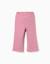 Legging évasé en coton peigné Bleu foncé+Rose foncé 5 - vertbaudet enfant 