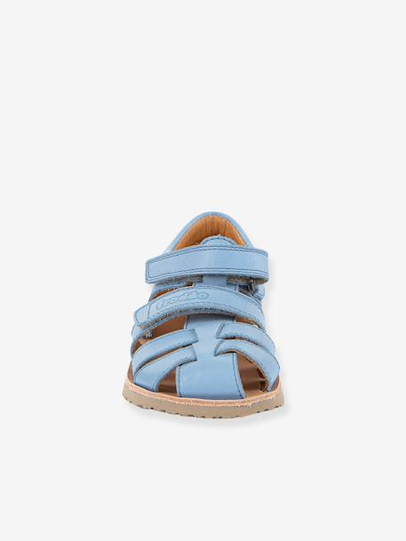 Sandales barefoot FLEXY F enfant Froddo bleu ciel+corail+jaune+rose poudré 5 - vertbaudet enfant 
