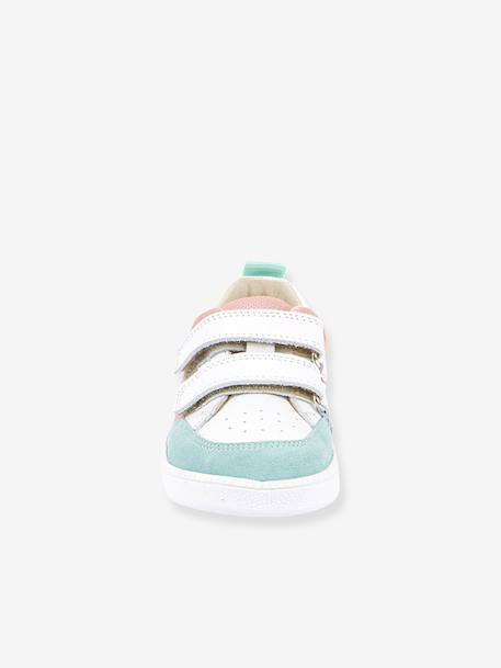 Chaussures barefoot ZERU LOOP enfant Froddo bleu+rose poudré 10 - vertbaudet enfant 