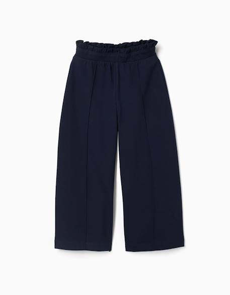 Fille-Pantalon à jambe large en point de rome