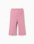 Legging évasé en coton peigné Bleu foncé+Rose foncé 6 - vertbaudet enfant 