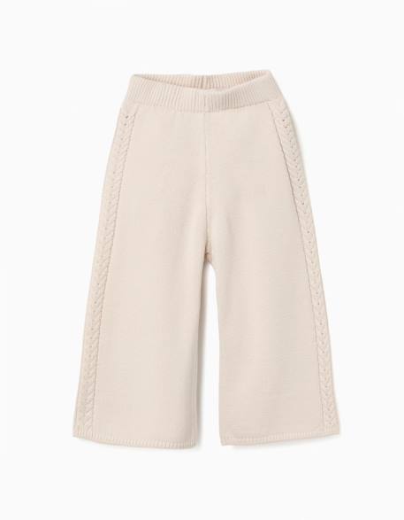 Bébé-Pantalon à jambe large en maille b&s
